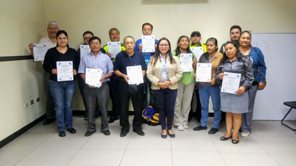 CLAUSURA CAPACITACIÓN SOBRE SISCODE, SAN LUCAS SACATEPÉQUEZ.
