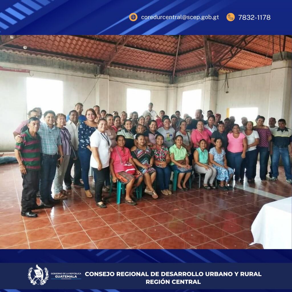 Capacitación a Cocode del municipio la Democracia