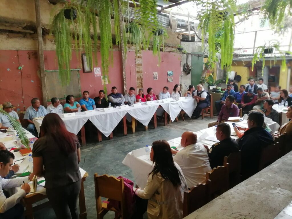 PARTICIPACIÓN REUNIÓN DE COMUDE DEL MUNICIPIO DE PALÍN, ESCUINTLA