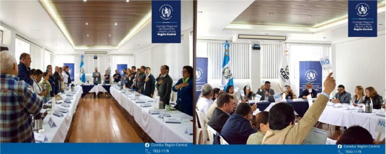 Primera reunión ordinaria del COREDUR REGION CENTRAL