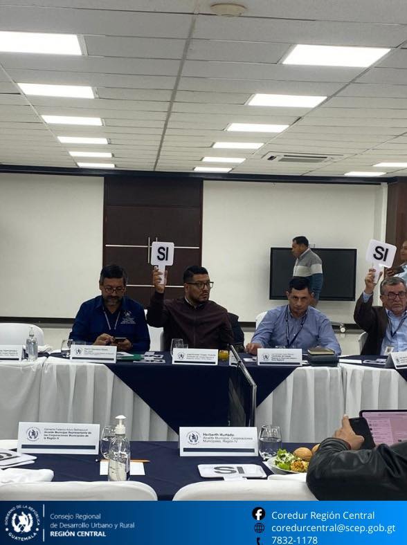 Reunión de la Comisión de Análisis de Presupuesto y Política Fiscal del Consejo Nacional de Desarrollo Urbano y Rural CONADUR