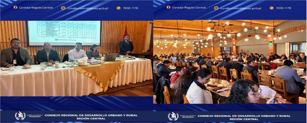 Séptima reunión ordinaria de -CODEDE- del departamento de Chimaltenango