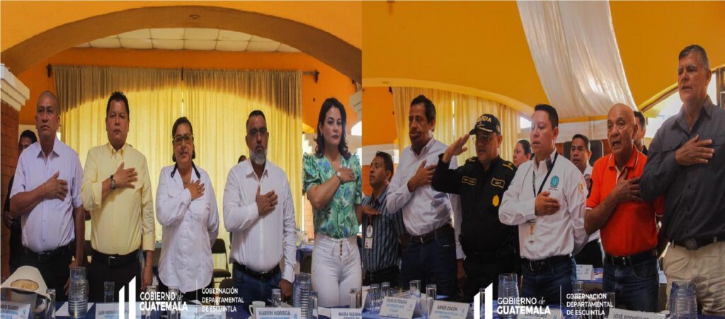Sexta Reunión Ordinaria del Consejo Departamental de Desarrollo de Escuintla -CODEDE-