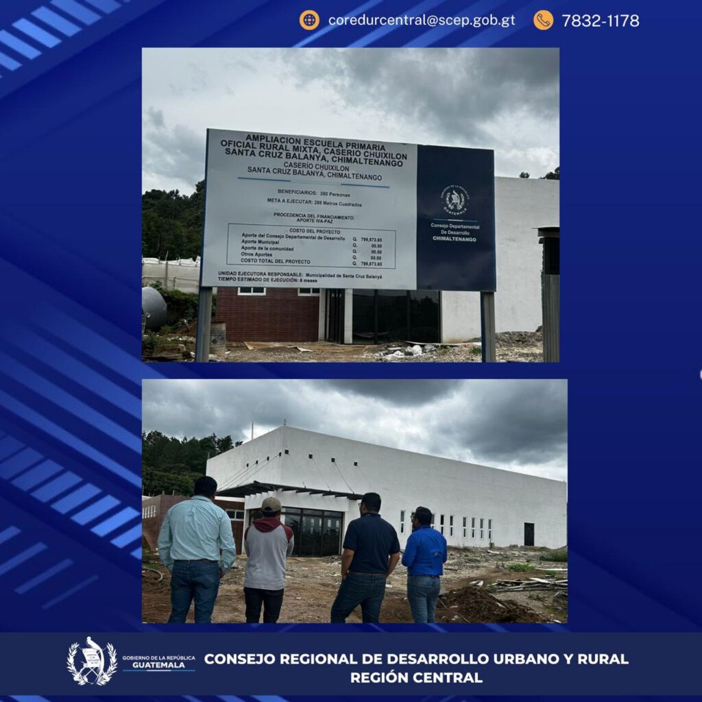 Visita a proyectos del municipio de Santa Cruz Balanya